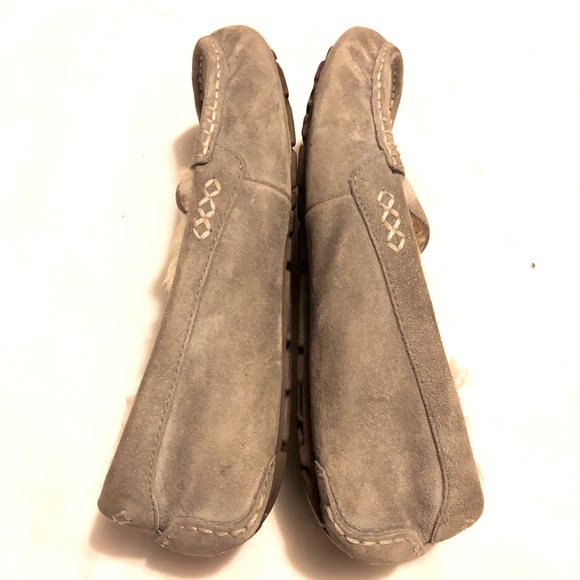 UGG Grey slippers mocasines - Picture 4 of 9